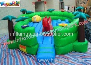 Customized Outside Kids Inflatable Amusement Park Equipment with Digital Printing