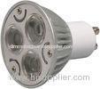 New Style 3x2W Dimmable GU10 Cool White LED Spotlight With 60 Degree Beam Angle Base MR16