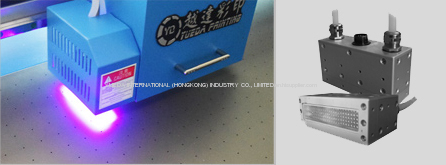 metal uv led flatbed printer metal uv printer with two heads