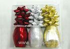 Mixed Ribbon egg and ribbon star bow set for Christmas packing and products promotion