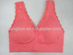 nylon seamless sports bra