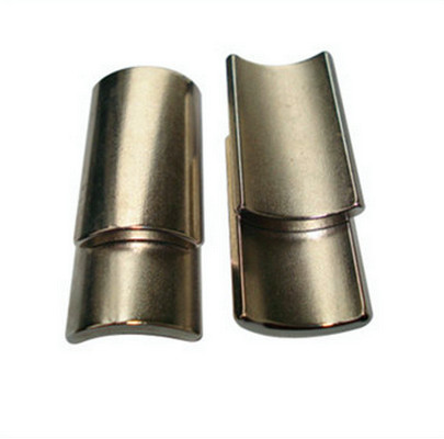 Rare Earth N38 Arc Shape Neodymium Magnets For Motor