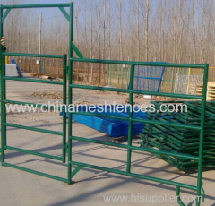 powder coated portable horse fencing panel for farm