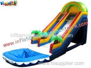 OEM Commercial Large Outdoor Inflatable Water Slides Fun Games for Kids Outside