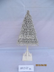 Rattan Christmas decorating trees