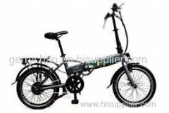 2015 e-Joe Epik Lite Folding Electric Bicycle Titanium Gray