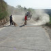 how to repair scaling concrete pavement