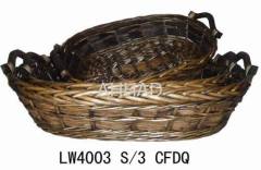 Handmade willow gift trays