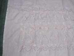 100% Polyester Embroidery Curtain With Taffeta Lining