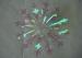 Christmas wrapping and Decorative 4" Snowflake fireworks Bow with PVC Ribbon