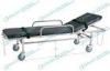 Backrest adjustable stainless steel ambulance stretcher with opening circles