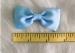 Blue Fabric Polyester Grosgrain hair clip bow for girls headwear accessories