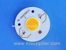 White 400lm / 500lm 240MA 16V 5500K COB LED Chip With Aluminum Base