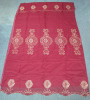 100% Polyester Embroidery Curtain With Taffeta Lining