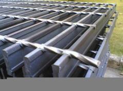 steel grating Riveted Bar Grating heavy duty welded steel grating