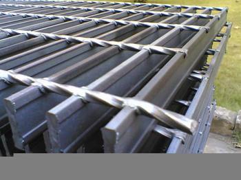 steel grating riveted grating