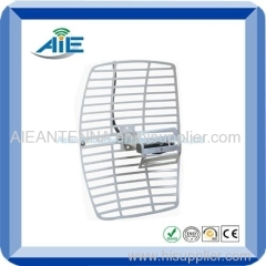 2.4g 15dbi parabolic outdoor antenna with n female LMR240 30cm