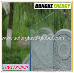 ultra clear low iron patterned glass for Poland