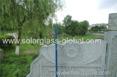 4mm low iron patterned Solar Glass for solar panel