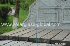 ultra clear low iron patterned glass for Poland