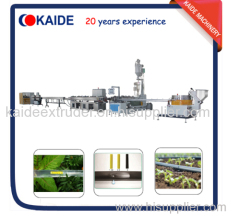 Flat dripper irrigation tape production line KAIDE 180m/min