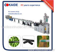 Mosaic column emitter type drip irrigation pipe making machine KAIDE