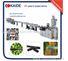 Mosaic column emitter type drip irrigation pipe making machine KAIDE