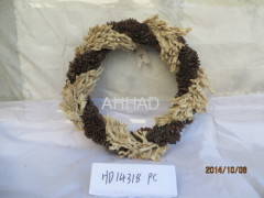 Wedding indoor love wreaths