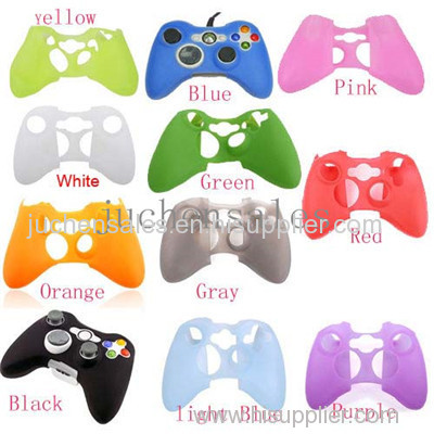 Soft Silicone Case Gel Rubber Grip Controller Cover Protecting For Xbox 360 Game Accessories