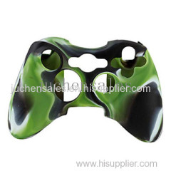 Camouflge Silicone Case Skin Joysticks Protective Cover For Xbox 360 Controller Rubber Case