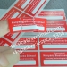 Custom Security Tamper Resistant Non Removable Seal Stickers Self Destructive Label Used in Sealing Goods