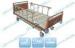 Collapsible Aluminium Guardrails medical electric beds Height adjustable 380 - 650mm