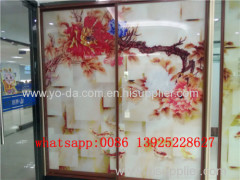 large format uv glass door printer/3d glass flatbed uv printer printing uv