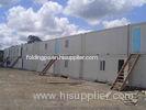 Durable Movable Labor Container Camp With Sandwich Panel For Living Room / Dorm