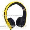 ABS 3.5mm Plug Personalized DJ Headphones For Computer / MP3 / MP4