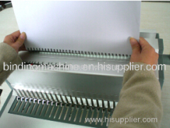 Desktop Manual mulitfunction spiral wire and comb binding machine