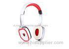 Velvet Earmuff ABS Dynamic Over The Head Headphones With Logo Printing