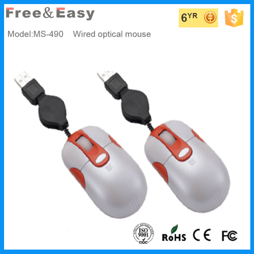small size 3d cable mouse
