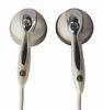 MP3 / MP4 3.5mm Volume Control Stereo In Ear Earbuds With Microphone