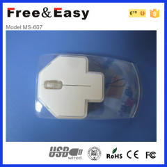 optical wired transparent mouse