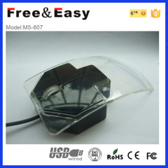 optical wired transparent mouse
