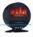 High Efficiency 2KW Rotating Fireplace Classic Flame Electric Fireplace For Villas