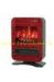 Red Outdoor Remote Control Electric Fireplace Stove With Touch Screen