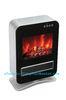Indoor Square black silver freestanding heater with 2000W in 300 x 140 x 440 mm