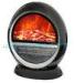 Contemporary Circle PTC Rotating Fireplace Stove Heater With Overheat Protection