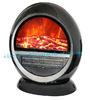 Contemporary Circle PTC Rotating Fireplace Stove Heater With Overheat Protection