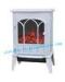 Indoor White Log Flame Effect Energy Saving Electric Fireplace 1000W / 2000W
