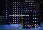 Multifunctional Wedding Party RGB Full Color DMX LED Curtain Display / Screen