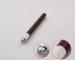 Coffee Color Aluminum Alloy Eye Brow Manual Tattoo Pen With Acrylic Handle