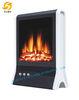 Log Flame Effect Black And White Electric Fireplace Stove Heater CE / GS / ROHS